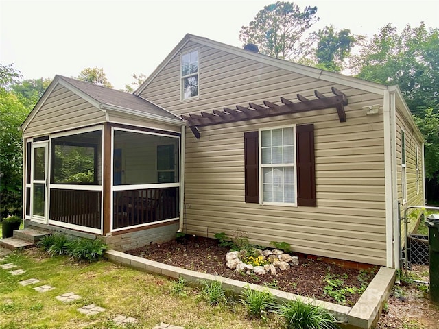 659 Annafrel St, Rock Hill, SC 29730 - view of front facade with a sunroom