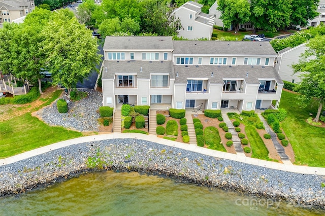 14053 Queens Harbor Rd, Charlotte, NC 28278 - aerial perspective of suburban area