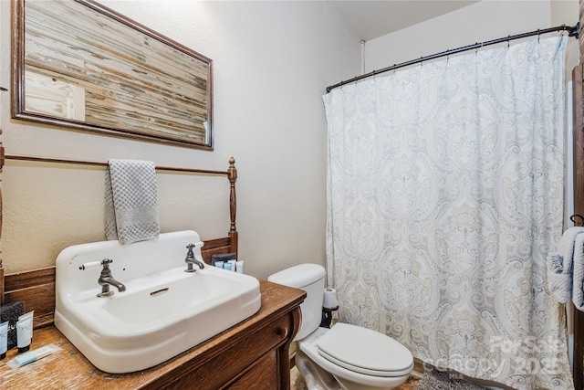 1145 Eagles Roost Rd, Bryson City, NC 28713 - full bathroom with vanity and a shower with curtain