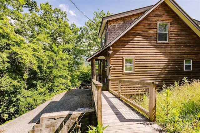 1145 Eagles Roost Rd, Bryson City, NC 28713 - view of side of home