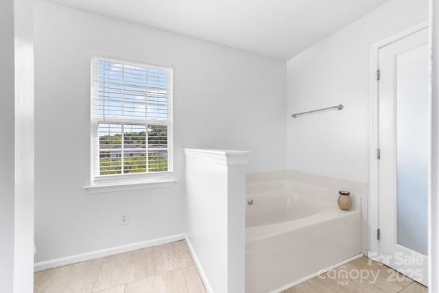 5104 Timbertop Ln, Charlotte, NC 28215 - full bath featuring a bath and tile patterned flooring