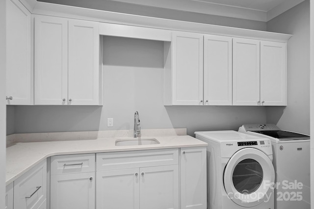 19329 Watermark Dr Unit 422, Cornelius, NC 28031 - laundry room featuring cabinet space and separate washer and dryer