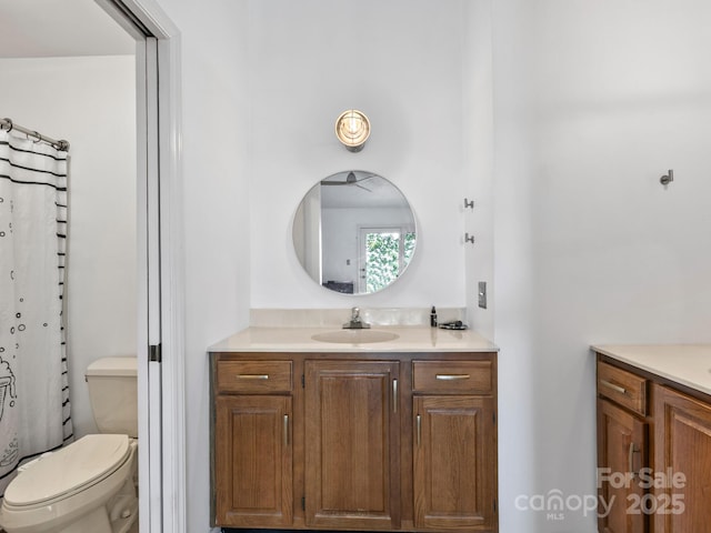 305 Piney Mountain Dr Unit B3, Asheville, NC 28805 - bathroom with vanity and toilet