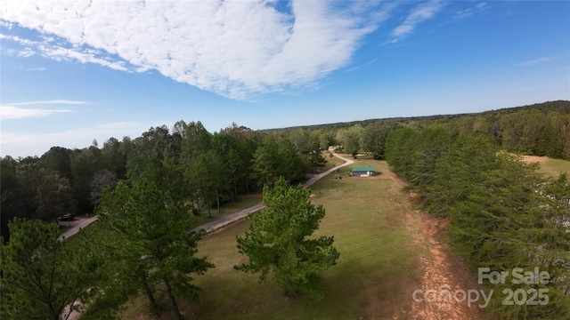 3330 Clinzo Feemster Rd, Hickory Grove, SC 29717 - drone / aerial view of a heavily wooded area