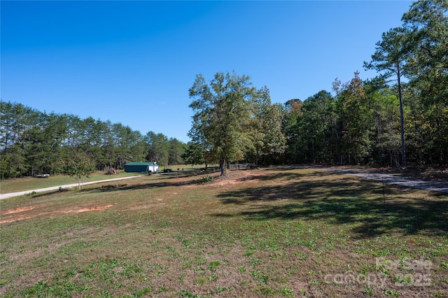 3330 Clinzo Feemster Rd, Hickory Grove, SC 29717 - view of yard featuring a wooded view