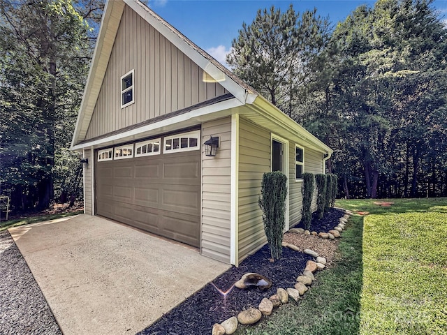 234 Rivercliff Dr, Stony Point, NC 28678 - garage with a detached garage