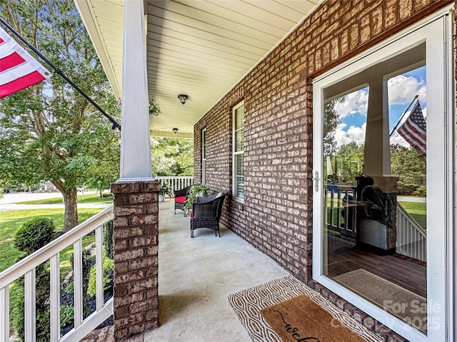 234 Rivercliff Dr, Stony Point, NC 28678 - view of porch