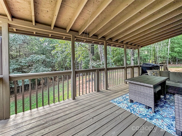 234 Rivercliff Dr, Stony Point, NC 28678 - view of deck