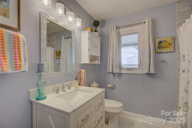 18205 Royal Oak Rd, Charlotte, NC 28278 - full bath with vanity and toilet