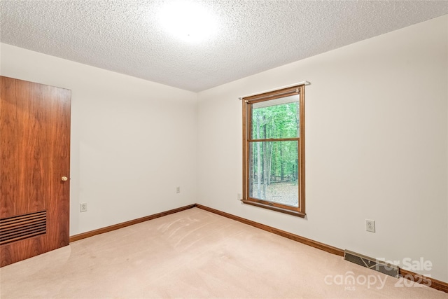 3985 Well Rd, Mint Hill, NC 28227 - unfurnished room featuring light carpet, a textured ceiling, and baseboards