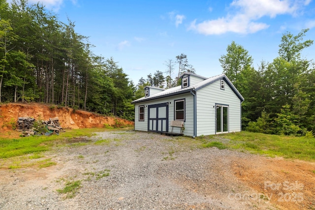 231 Bible School Rd, Lake Lure, NC 28746 - view of garage
