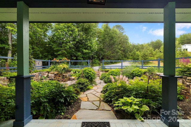 231 Bible School Rd, Lake Lure, NC 28746 - view of yard