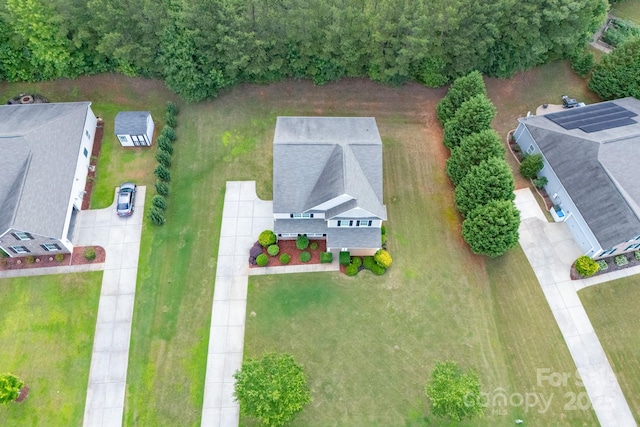 11922 Kimberfield Rd, Matthews, NC 28105 - view from above of property