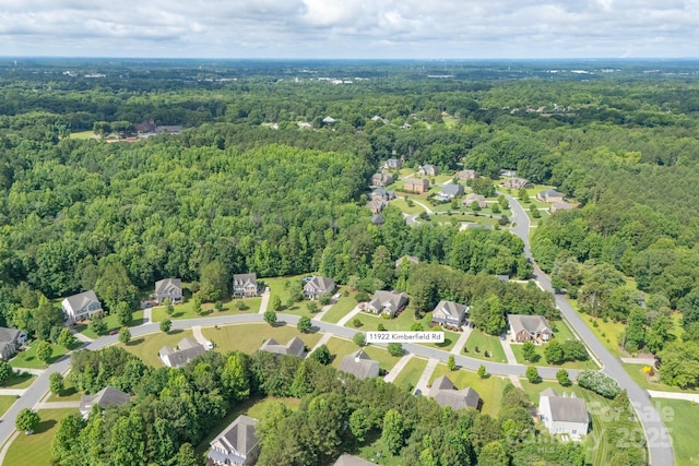 11922 Kimberfield Rd, Matthews, NC 28105 - view of property location with a forest and nearby suburban area