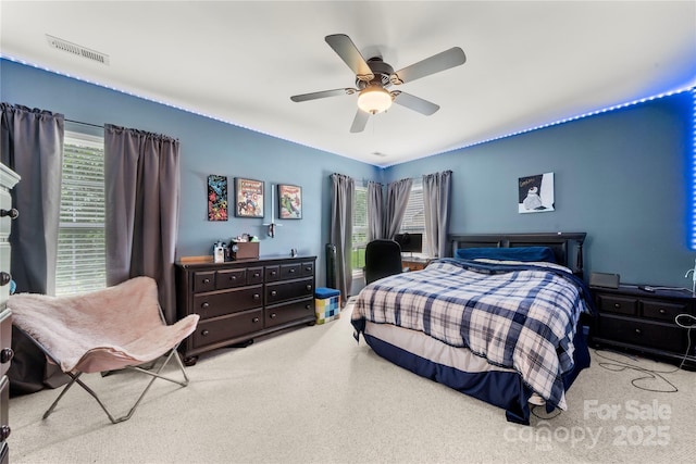 162 Castles Gate Dr, Mooresville, NC 28117 - bedroom featuring carpet floors and a ceiling fan