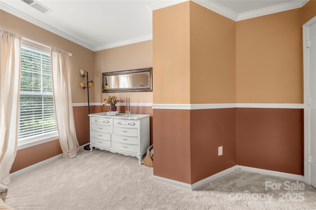 162 Castles Gate Dr, Mooresville, NC 28117 - bedroom featuring carpet floors and crown molding