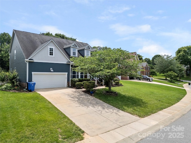 162 Castles Gate Dr, Mooresville, NC 28117 - view of front of house with driveway and a front yard