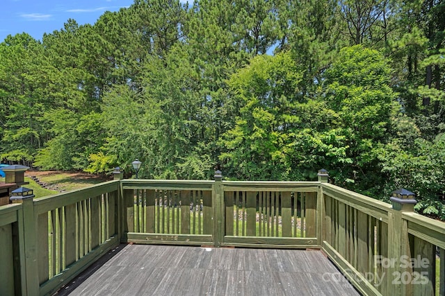 218 Water Oak Dr, Pineville, NC 28134 - view of wooden deck