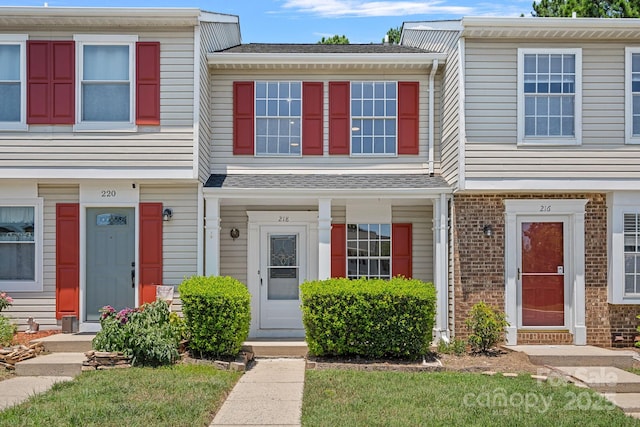 218 Water Oak Dr, Pineville, NC 28134 - view of property featuring brick siding
