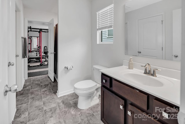 171 Old Harbor Dr, Mount Gilead, NC 27306 - bathroom with vanity and toilet