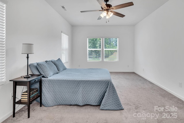171 Old Harbor Dr, Mount Gilead, NC 27306 - bedroom featuring carpet flooring and ceiling fan
