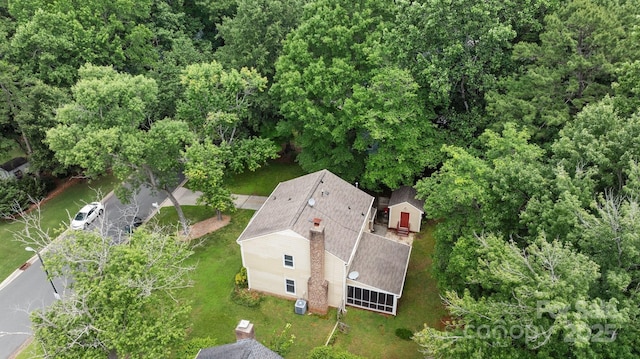 906 Wishing Well Ln, Charlotte, NC 28270 - view from above of property
