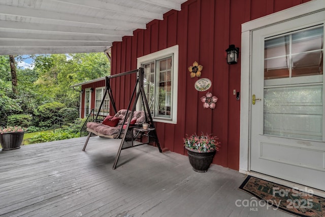 60 Meeks Rd, Black Mountain, NC 28711 - view of deck