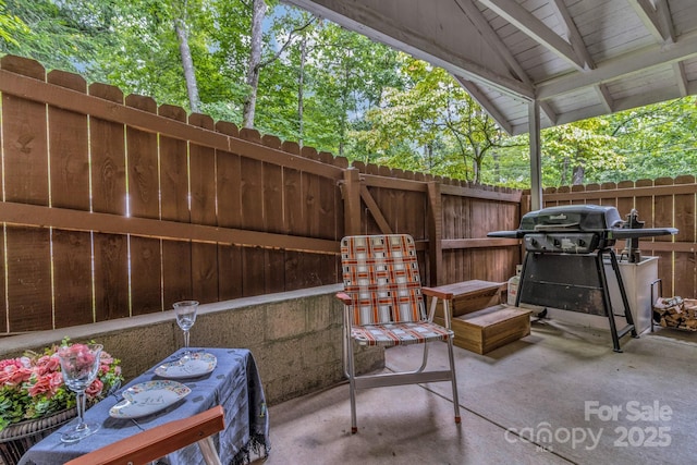 60 Meeks Rd, Black Mountain, NC 28711 - view of patio with a grill
