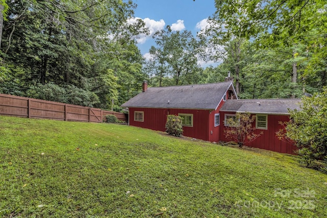 60 Meeks Rd, Black Mountain, NC 28711 - rear view of house featuring a chimney