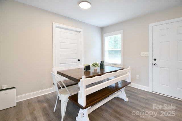 339 Brown Rd, China Grove, NC 28023 - dining space with wood finished floors and baseboards