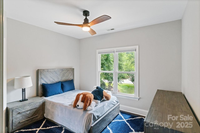1032 Spyglass Ln, Waxhaw, NC 28173 - bedroom featuring baseboards and a ceiling fan