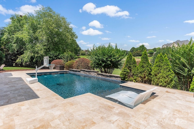 1032 Spyglass Ln, Waxhaw, NC 28173 - outdoor pool featuring a patio area