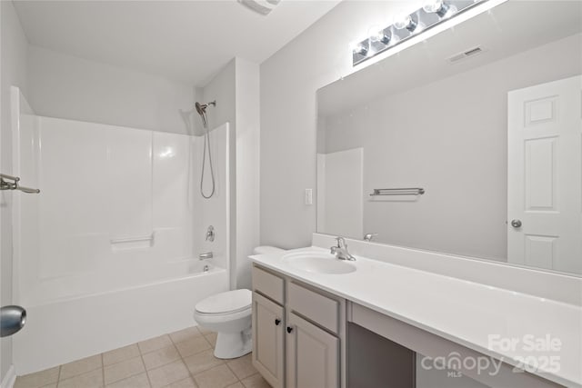 6803 Augustine Way, Charlotte, NC 28270 - full bathroom with vanity, tile patterned flooring, and tub / shower combination