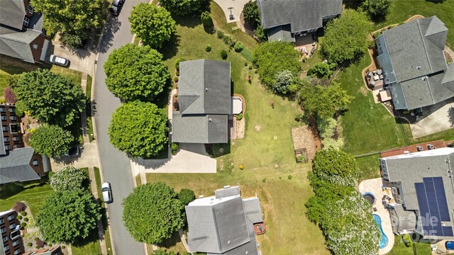 6803 Augustine Way, Charlotte, NC 28270 - aerial perspective of suburban area