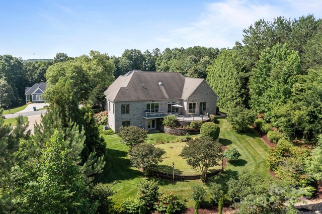 753 River Bend Dr, Granite Falls, NC 28630 - view of subject property featuring a heavily wooded area