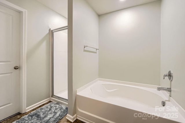 4151 Granite St, Midland, NC 28107 - full bath with a bath and a shower stall