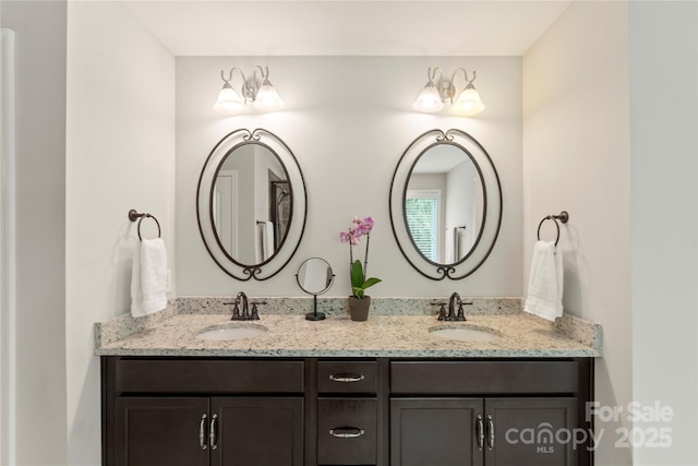 1830 Alden Oaks Ln, Charlotte, NC 28270 - full bathroom with double vanity