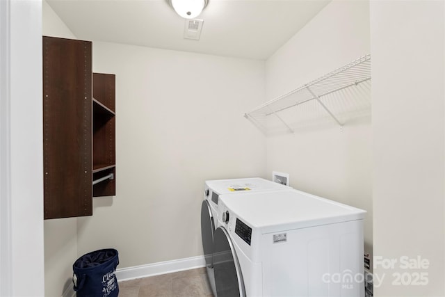 1830 Alden Oaks Ln, Charlotte, NC 28270 - washroom with washer and clothes dryer and baseboards