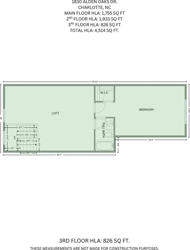 1830 Alden Oaks Ln, Charlotte, NC 28270 - view of property floor plan