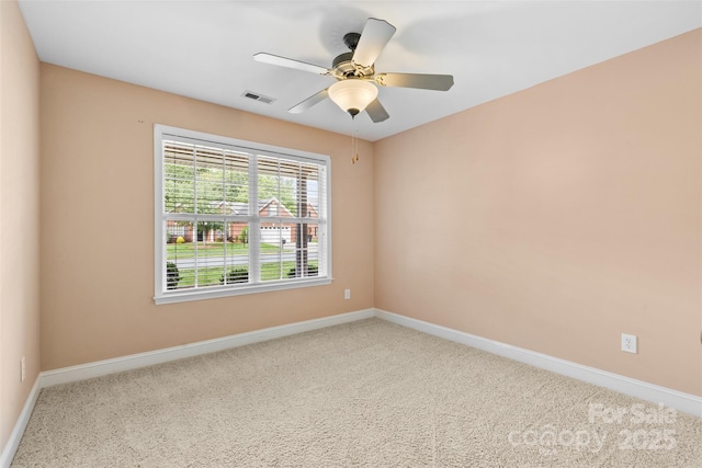 5707 Sustar Dr, Monroe, NC 28110 - unfurnished room with carpet and ceiling fan