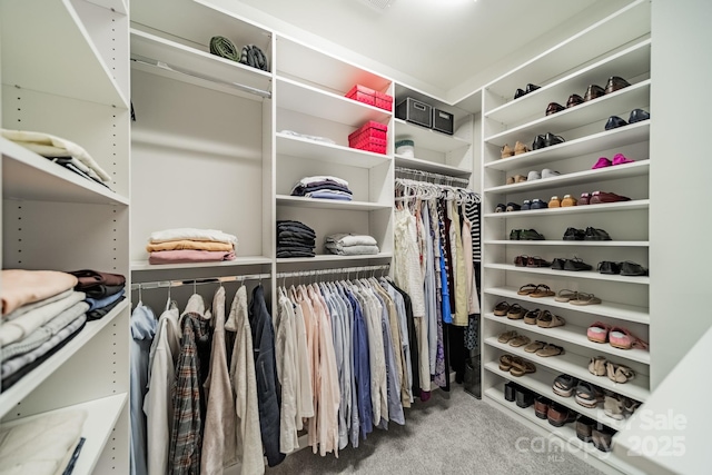 2004 Viscount Dr, Matthews, NC 28104 - walk in closet with carpet flooring