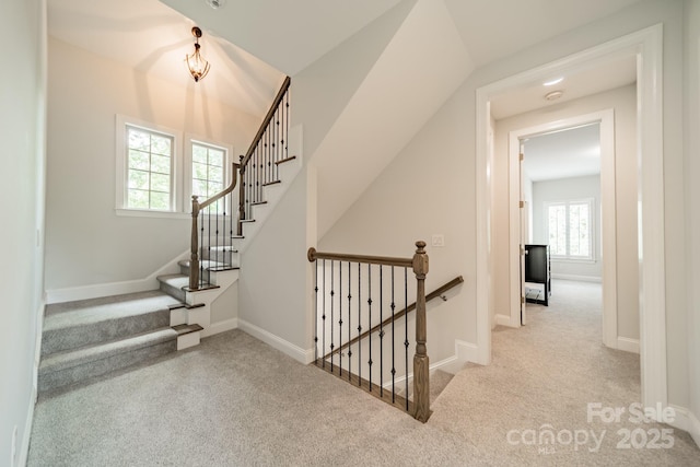 2004 Viscount Dr, Matthews, NC 28104 - stairs with carpet