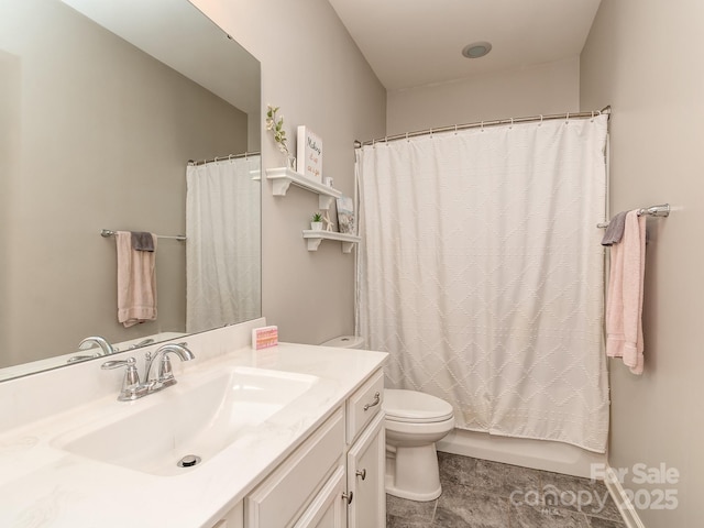 314 Candella Dr, Matthews, NC 28104 - bathroom featuring vanity and toilet