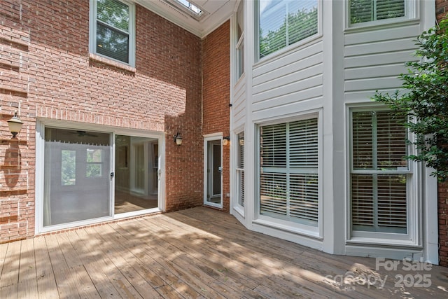 7301 Leharne Dr, Charlotte, NC 28270 - view of deck