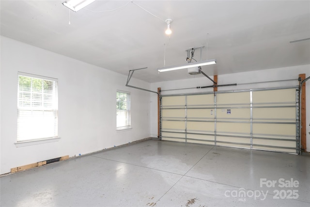 12321 Aquitaine St, Charlotte, NC 28277 - garage with a garage door opener
