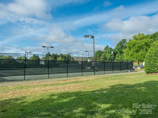 703 Bradberry Ln, Indian Trail, NC 28079 - view of tennis court