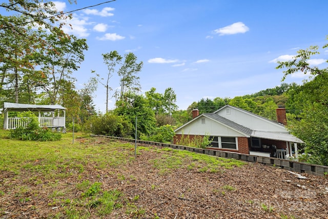 1271 Upper Brush Creek Rd, Fairview, NC 28730 - view of yard