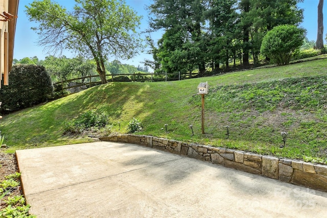 155 John Thomas Dr, Boone, NC 28607 - view of yard with a patio area