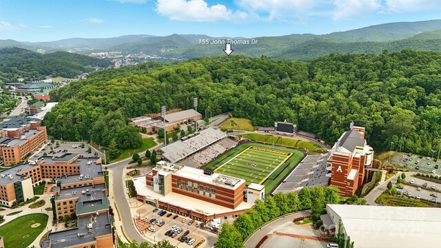 155 John Thomas Dr, Boone, NC 28607 - aerial view of mountains