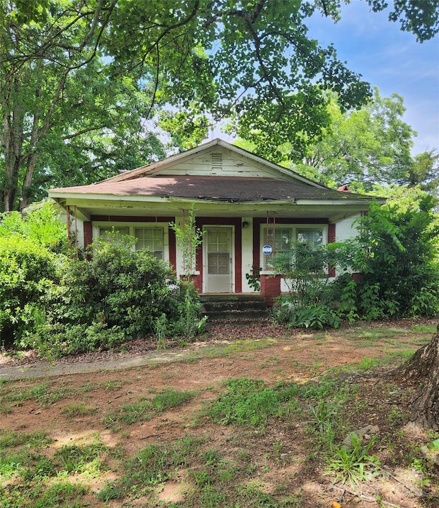 423 Tot Dellinger Rd, Cherryville, NC 28021 - view of front of house featuring covered porch